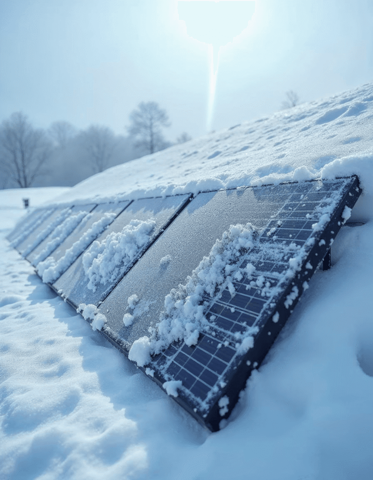 ¿En invierno funcionan mi sistema de paneles solares? ¿Cómo afectan a tu producción de energía solar?