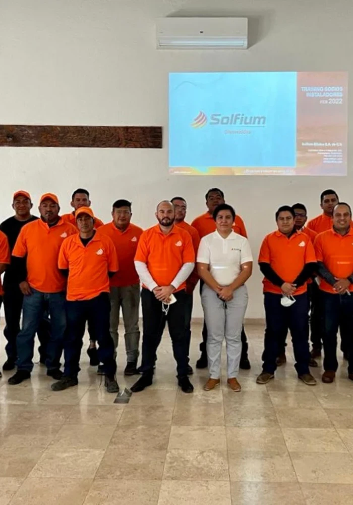 Capacitación para nuestros instaladores