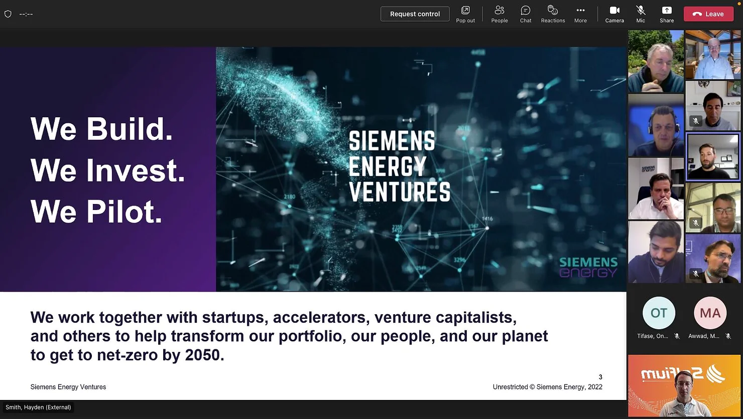 Líderes con impacto - Siemens Energy Ventures programa de liderazgo